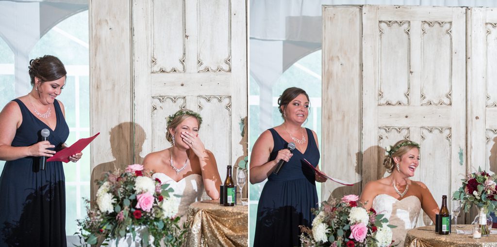 how to end a bridesmaid speech